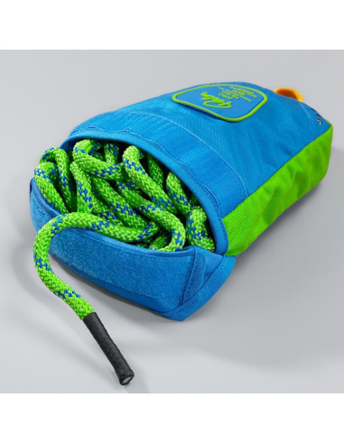 Easy kayak- Palm Corde de Sécurité Compacte pour Sauvetage | 12,5 m, Velcro & mousqueton